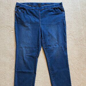 Universal Standard Comfort Denim Stovepipe Jeans - Dark Indigo